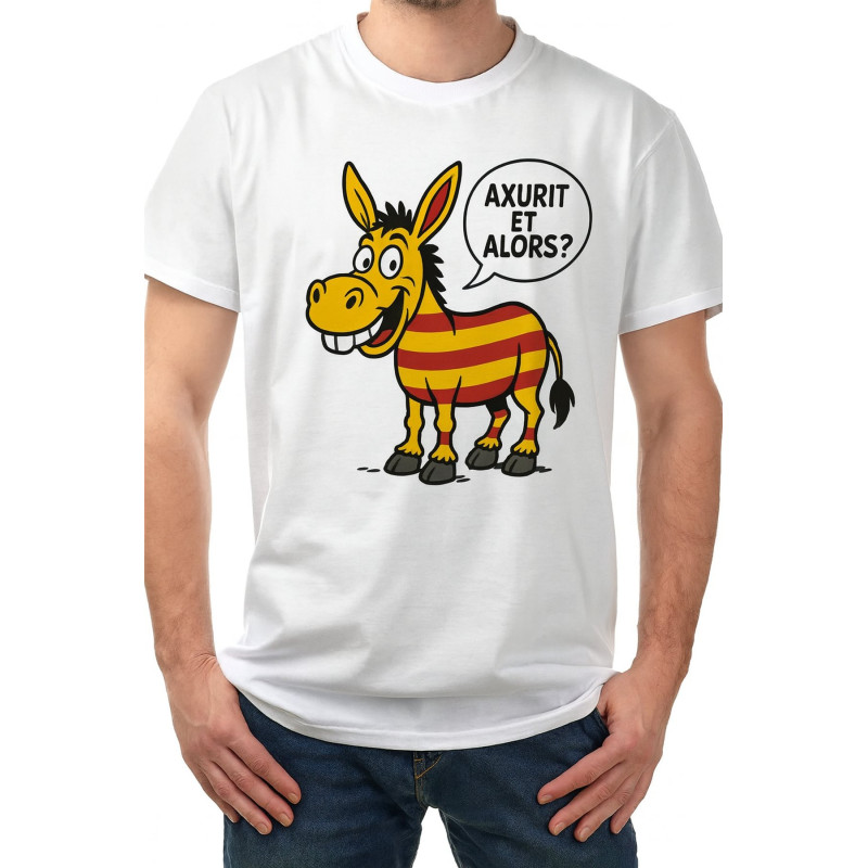 Tee-shirt imprimé homme Axurit et Alors