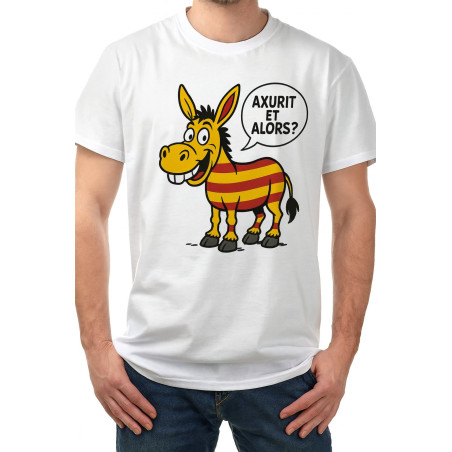 Tee-shirt imprimé homme Axurit et Alors