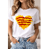 Tee-shirt Coeur Catalan
