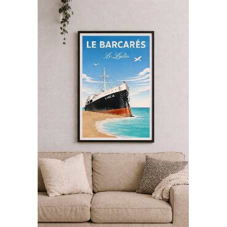 Affiche moderne : Le Lydia - Le barcares