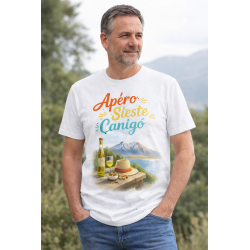 tee shirt apéro sieste canigo