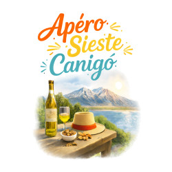 tee shirt apéro sieste canigo